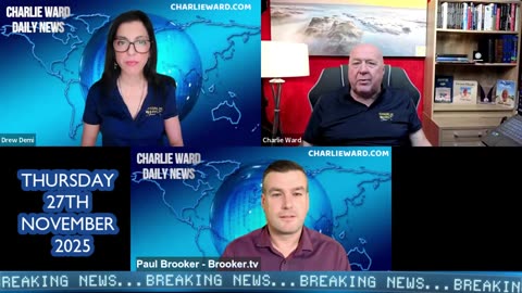 CHARLIE WARD BREAKING NEWS 11_28_25 - TEN DAYS OF DARKNESS IMMINENT!