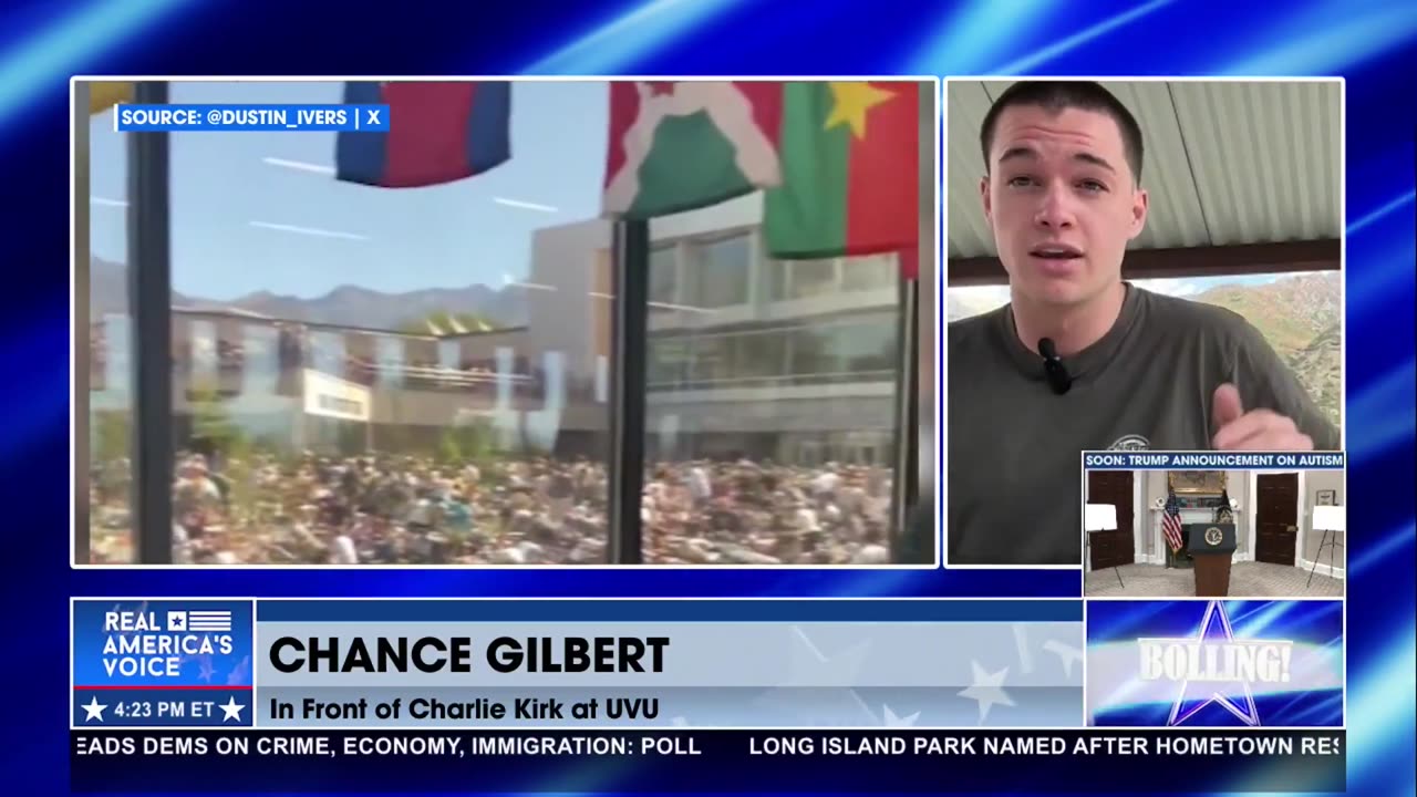 CHANCE GILBERT SHARES HIS EXPERIENCE THE DAY CHARLIE KIRK WAS SHOT