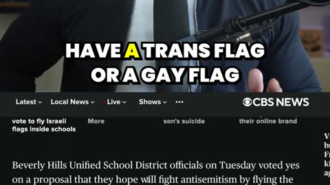 Beverly Hills Schools PUSH Israeli Flags Inside Classrooms