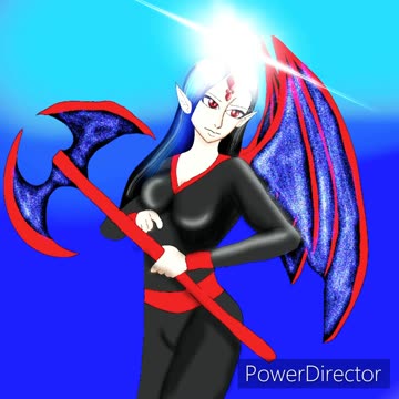 Speedpaint ready for battle against evil