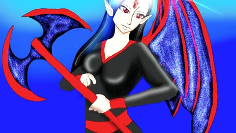 Speedpaint ready for battle against evil