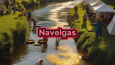 Un río repleto de oro en Asturias.