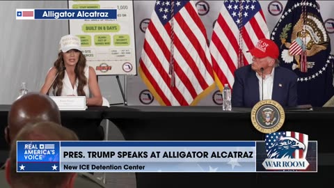 Warroom Episode 4600 Trump Visits Alligator Alcatraz (TUES 7.1.25)