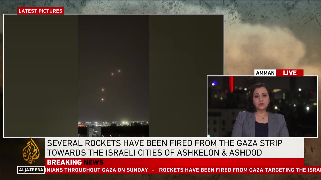 Hamas claims responsibility for projectiles fired at Israeli coastal city