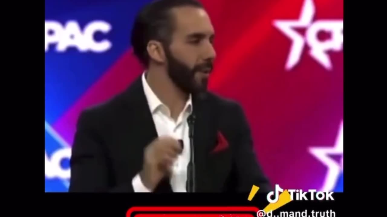 President of El Salvador's warning to the United States.