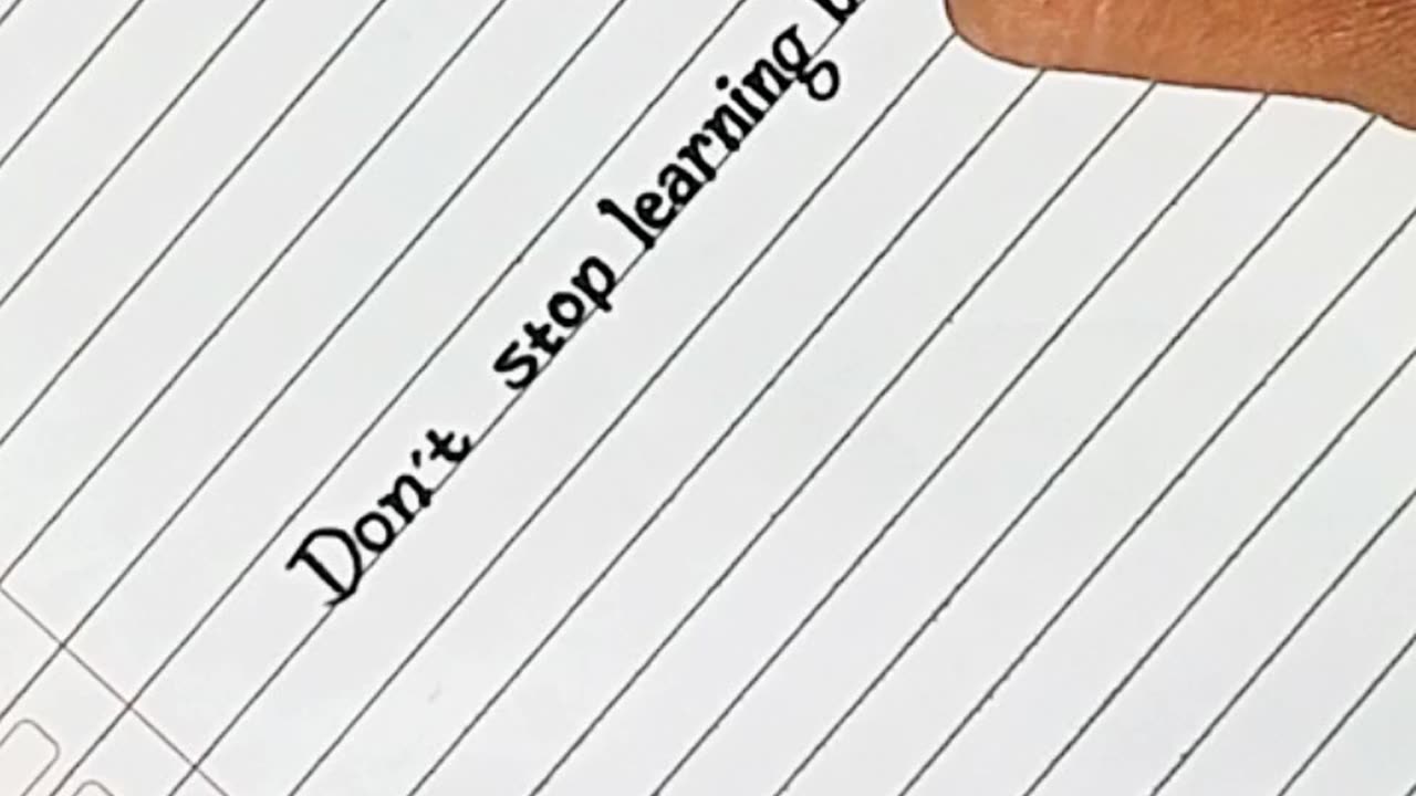 Words of motivation