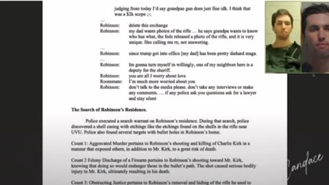 Candace Owens flat-out says the text messages of Tyler Robinson released by the United States government are doctored and fake.