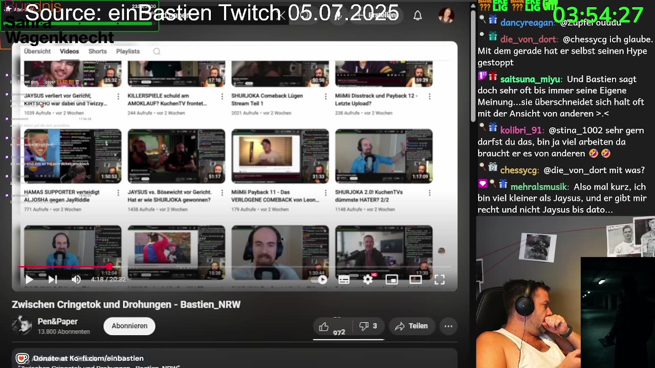 The Shadow Broker reagiert auf einBastien | Mods reagieren auf Pen&Paper