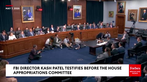 'I'm Going To Ask The Question Again': DeLauro Repeatedly Asks FBI Director Kash Patel About Cuts