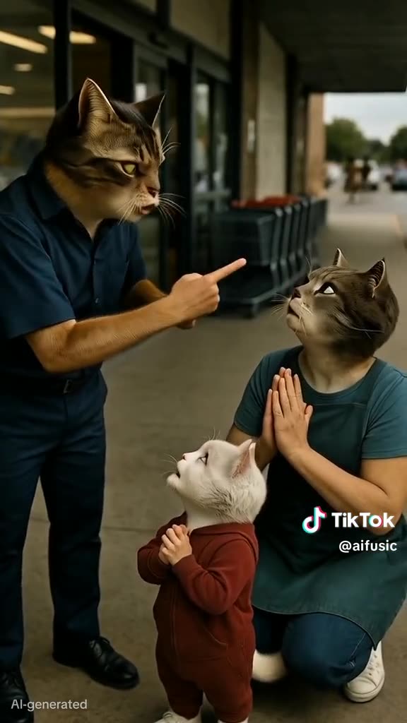 Kitty Rumble Cat funny video