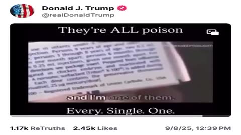 POSTED FROM TRUMP’S TRUTH SOCIAL, I DON’T THINK TRUMP IS HAVING AN EPIPHANY.