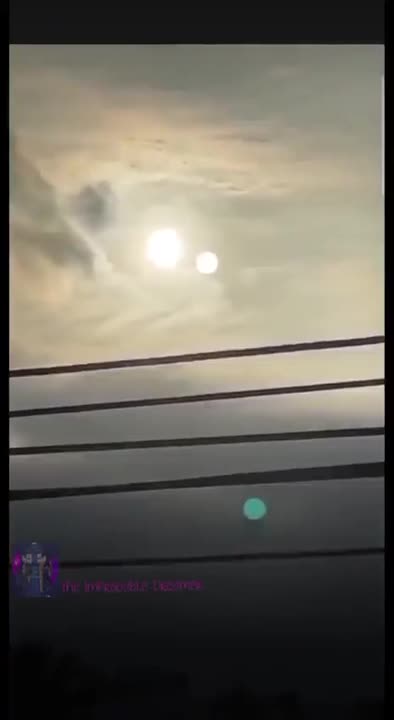 DOUBLE SUNS ARE BEING SEEN ALL OVER THE EARTH