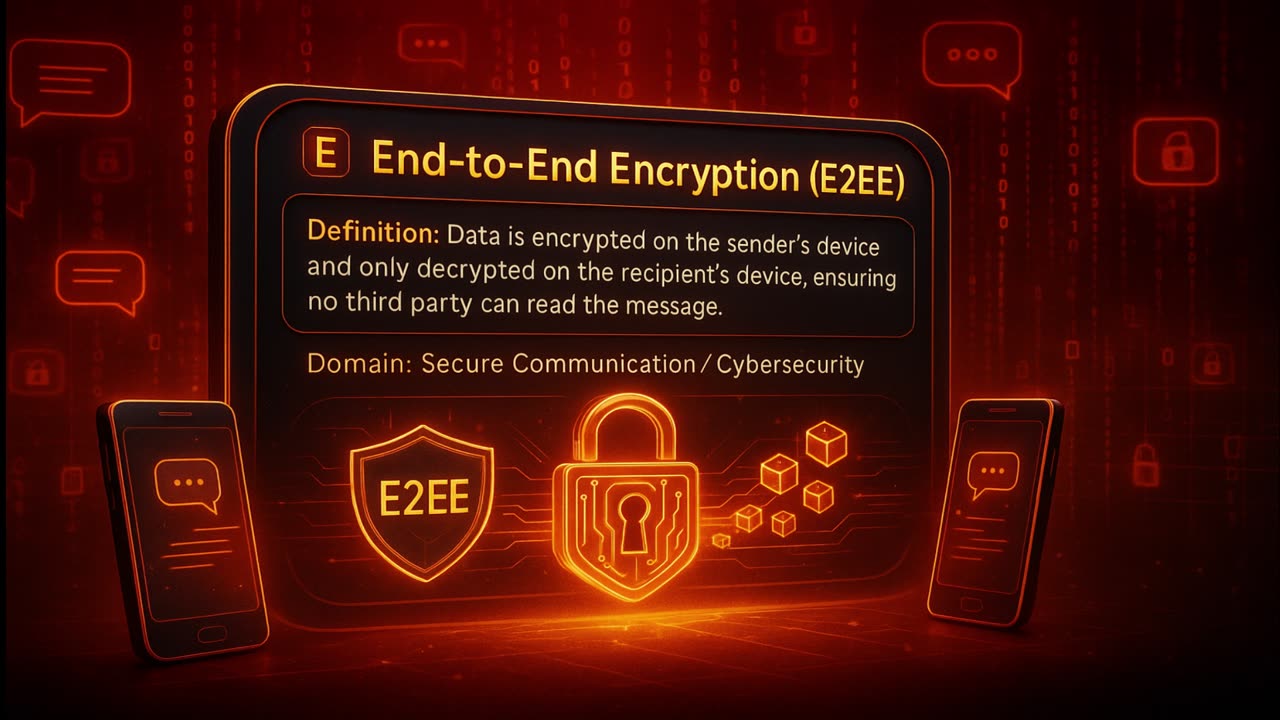 End-to-End Encryption (E2EE)