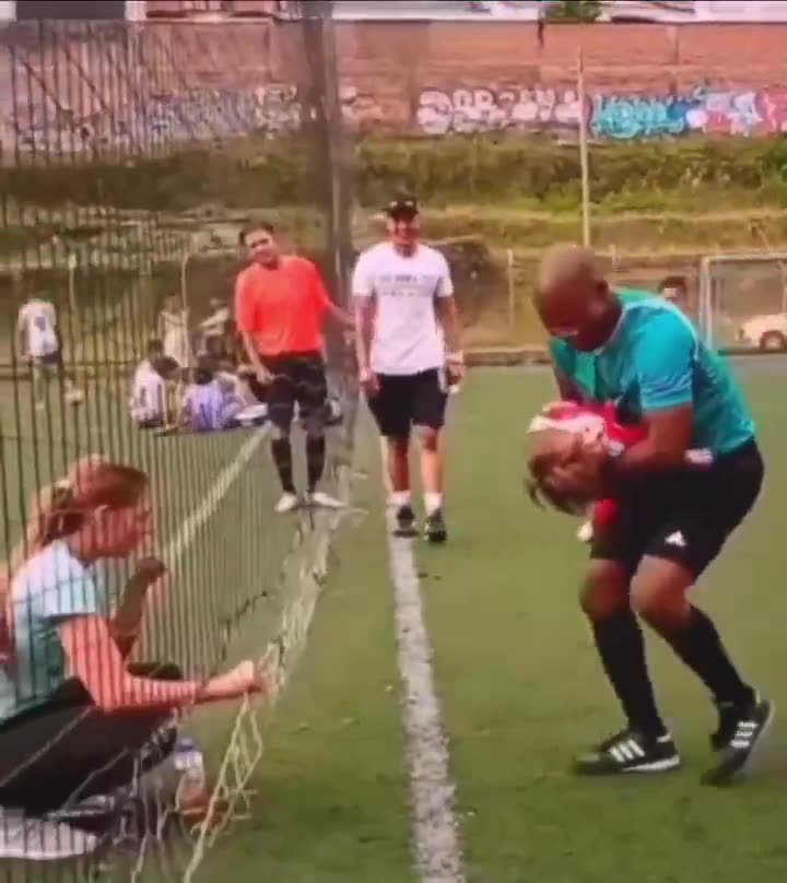 Lil bro enters the game and got a red card | funny video | crazy clips