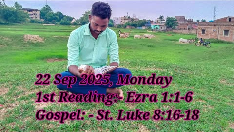 Catholic Daily Gospel and Reading in Hindi 22 September 2025 | Today's Bible Verse