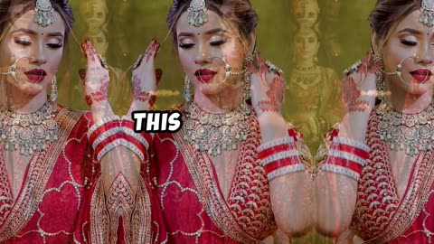🔥 Khan Sir’s Wife Stuns in Stunning Red Bridal Lehenga! 😍