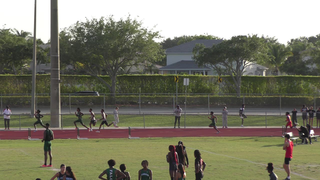 Boys 400m Final Section 5 Final 2025 FHSAA 4A District 15