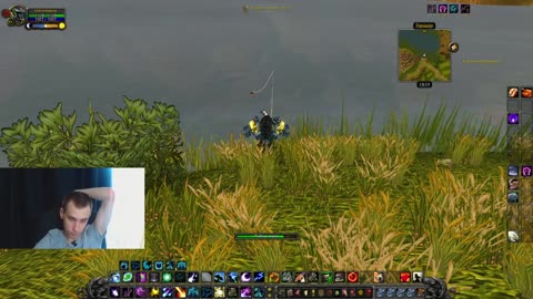 Удочка, закат и Warcraft — рыболовный стрим