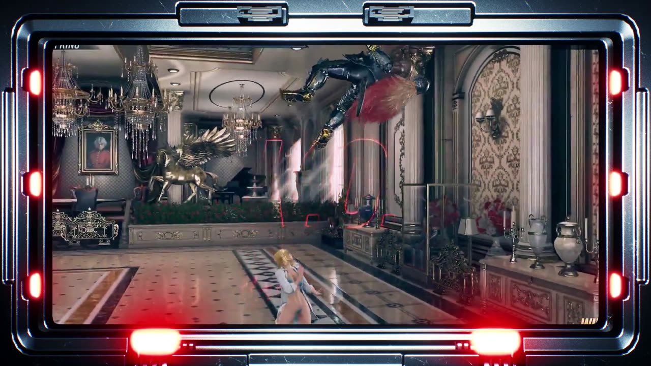 Armor king Meets Nurse Lily! Tekken-8 Gameplay with mod