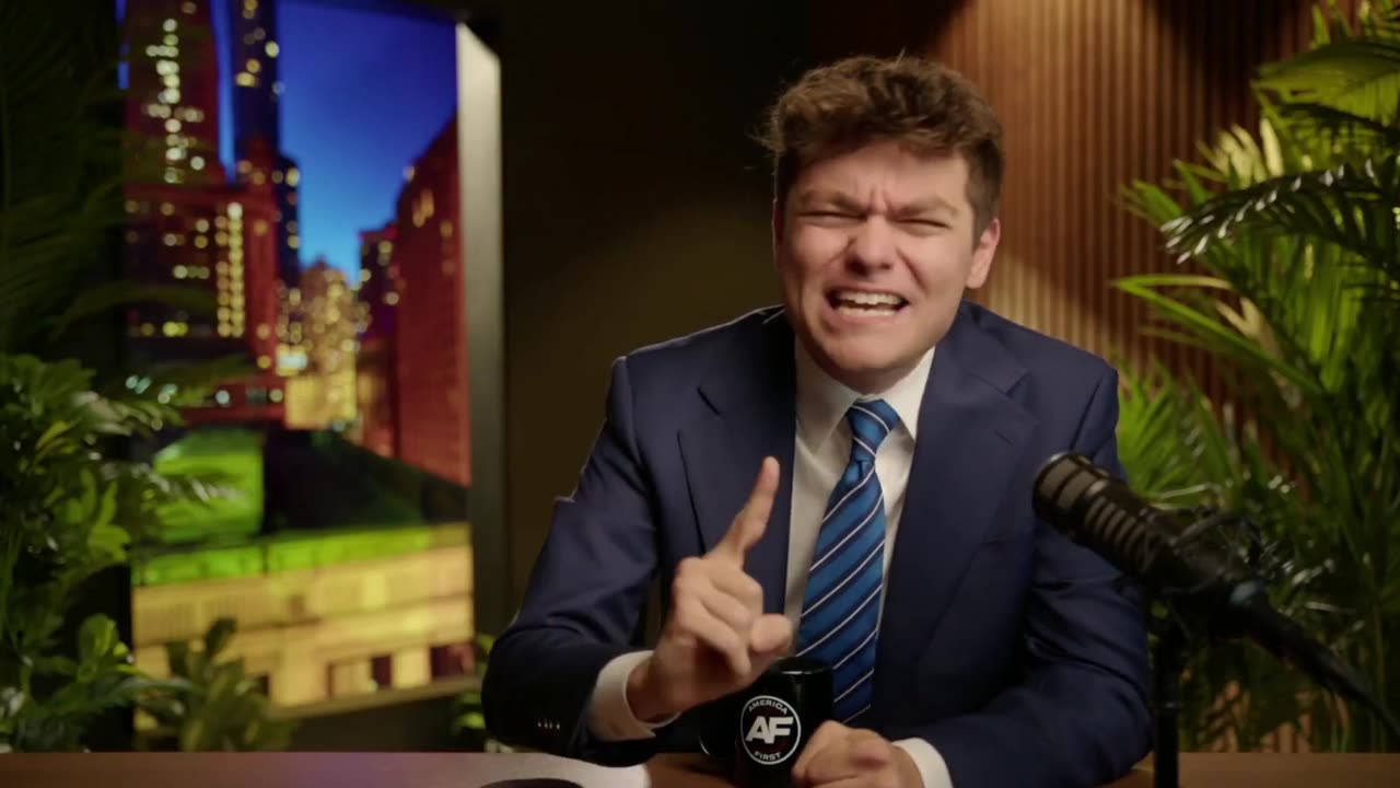 Nick Fuentes talks about the left