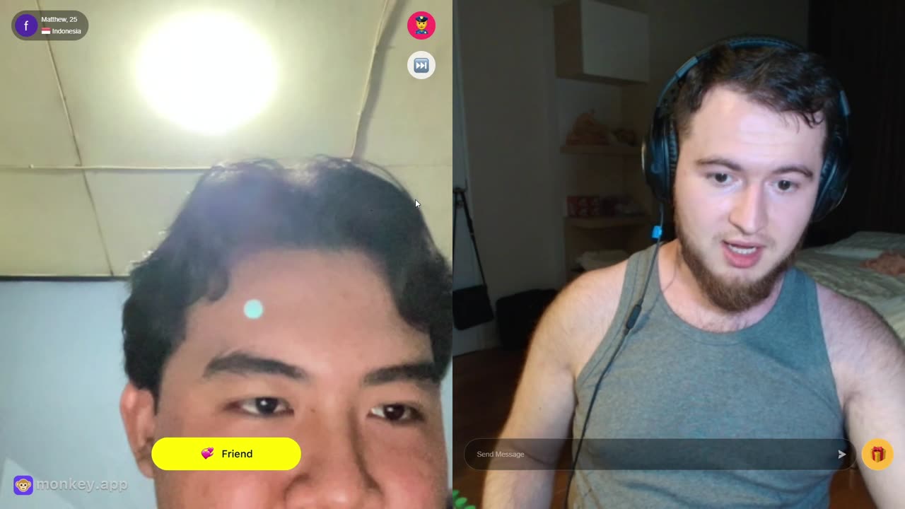 Supporting his new Career - Monkey App
