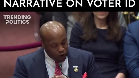 "What am I, the Black Houdini"? Wesly Hunt - DEMOCRATS CLAIM Blacks are too stupid to have an I.D.