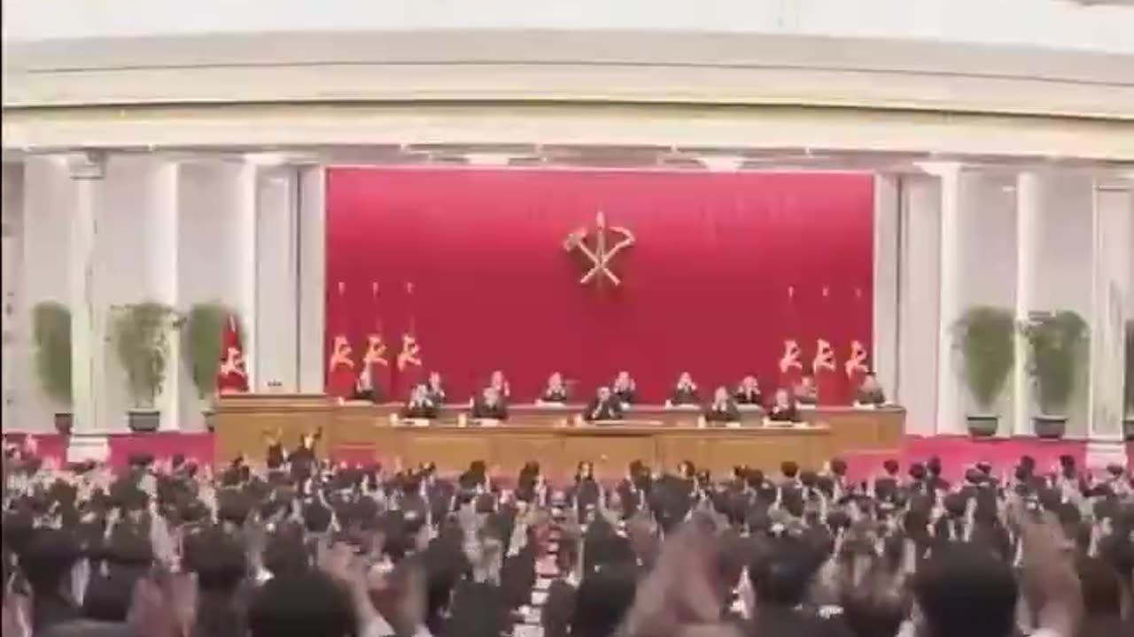 Štai taip priimami įstatymai komunistinėje Šiaurės Korėjoje.