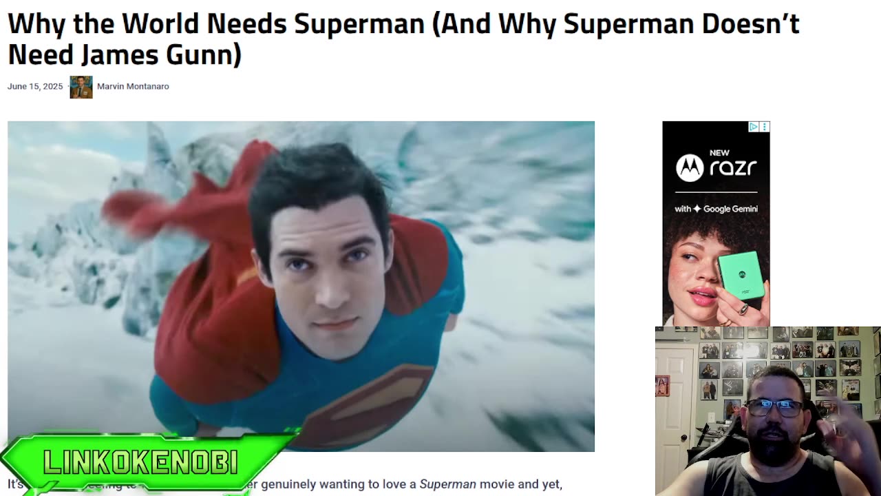 Author Makes A Statement On Why We Need Superman
