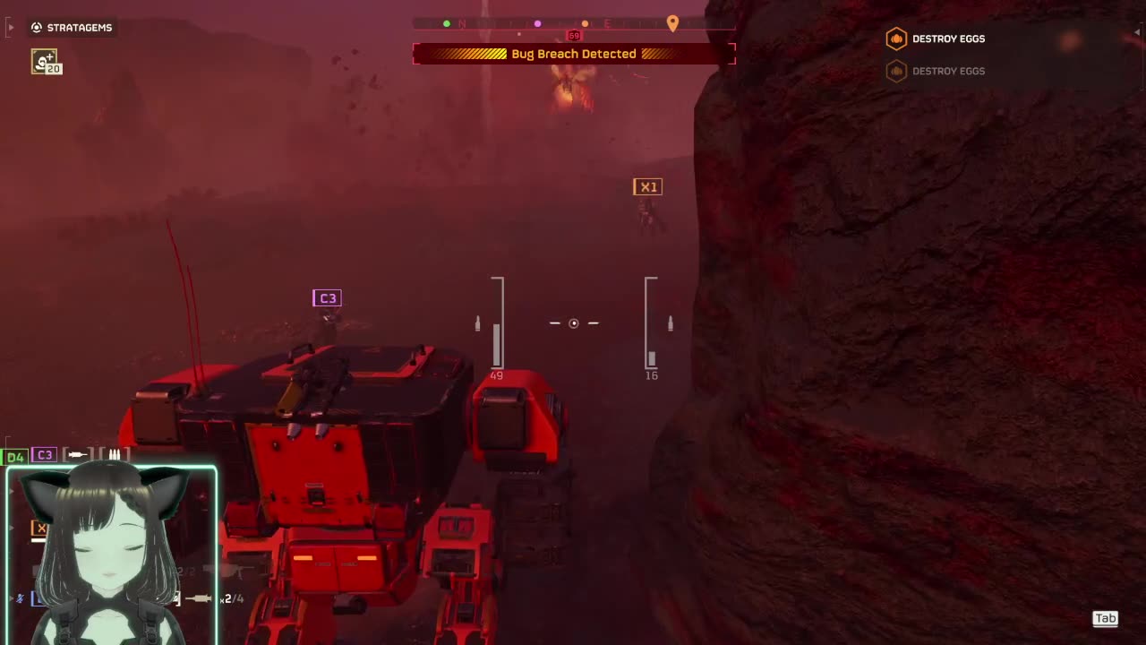 Rude BaBa Overwhelmed with BiiiG MECHAS #helldivers2 #vtuber #gamergirl