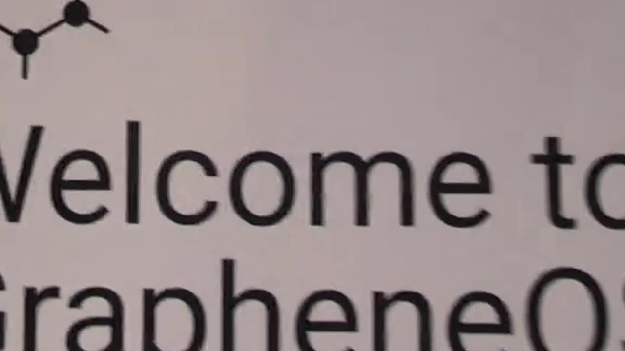 Graphene Os Finalizing Install