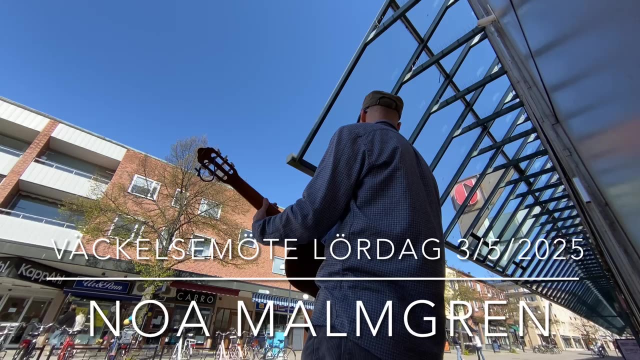 Streetpreaching in Motala / Sweden with Broh Noa Malmgren 2025
