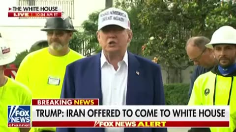 Trump insists on unconditional surrender