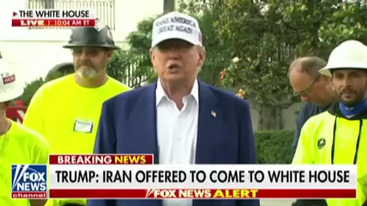 Trump insists on unconditional surrender