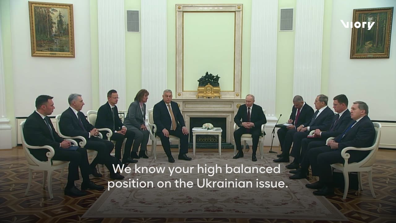 'We have fostered an environment for open dialogue' - Putin at meeting with Orban