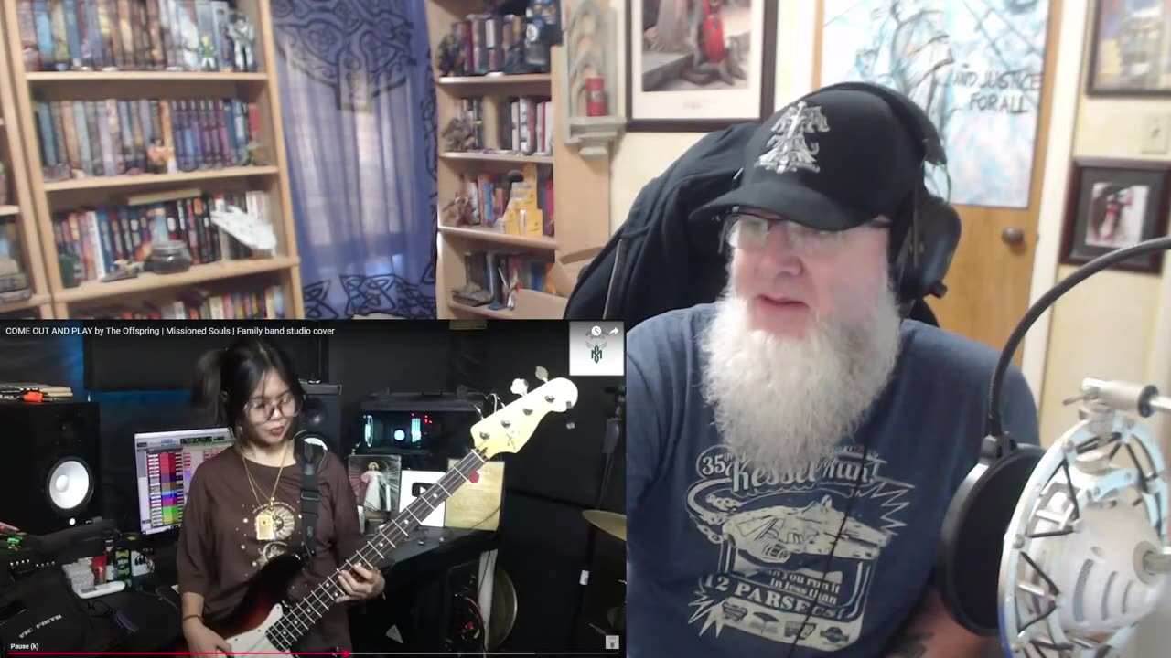 Reacting to Missioned Souls - Come Out and Play Cover (Reaction)