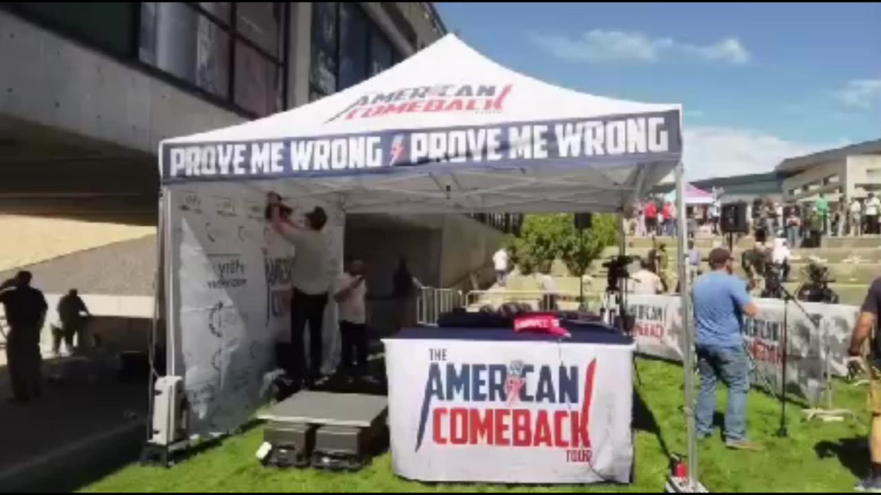 Charlie Kirk Shooting Hoax Aftermath Scene Anomaly - Tampering With Evidence!