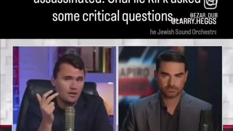 Charlie kirk asking questions about israel 48hrs before he was murdered...
