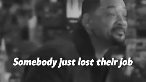 Will Smith... Be Kind To People..