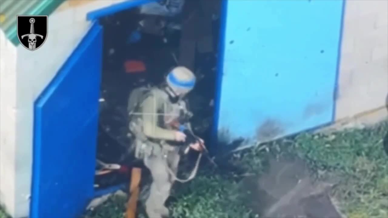 Ukrainian Soldier Handling Bidness