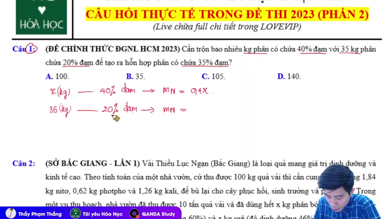 ❤ HÓA HỌC THỰC TẾ XU HƯỚNG 2023 3