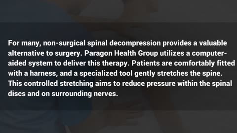 Finding Relief with Spinal Decompression Bakersfield CA at Paragon Health Group