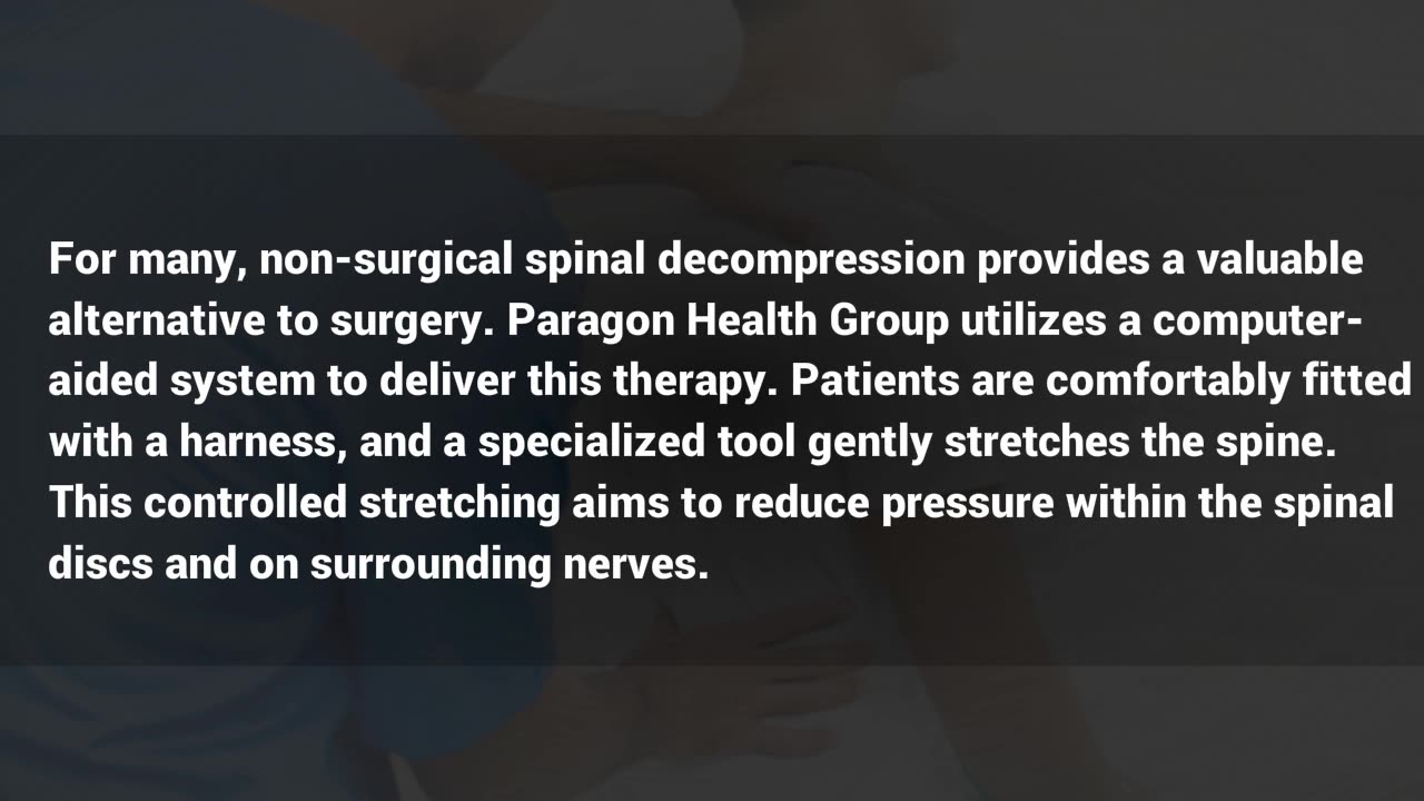 Finding Relief with Spinal Decompression Bakersfield CA at Paragon Health Group