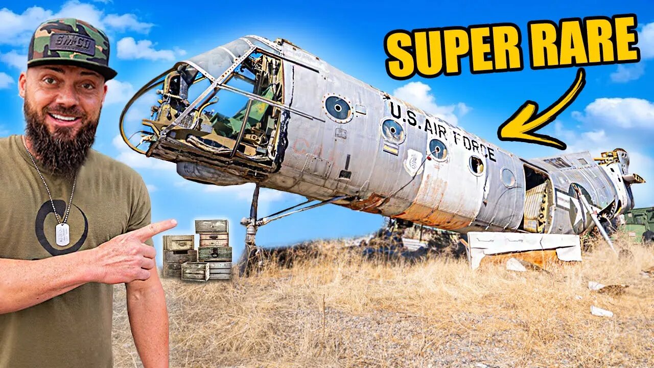 This Giant Abandoned Helicopter Might be Worth a FORTUNE If I Can Move It