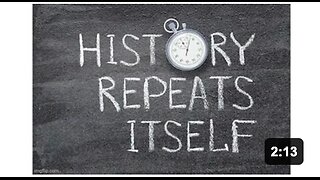 HISTORY Repeats they Use the Same Playbook