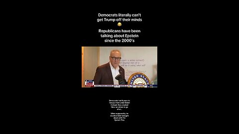 Schumer on Epstein Files