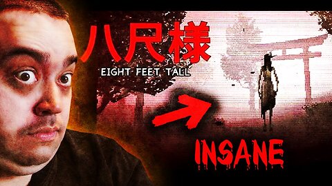 (SCARY) THE JAPANESE URBAN LEGEND HACHISHAKUSAMA CHASED ME.. | Eight Feet Tall Horror Game
