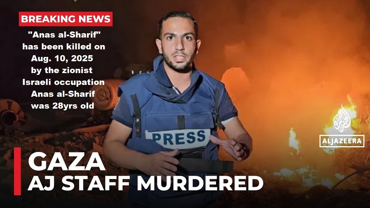 Al-Jazeera Staff Murdered By Israel