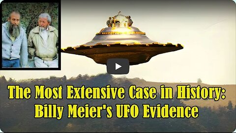 The Most Extensive Case in History 👽 Billy Meier's UFO Evidence