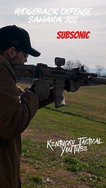 Ridgeback Defense Sahara 300 - Incredible 300 Blackout Performance