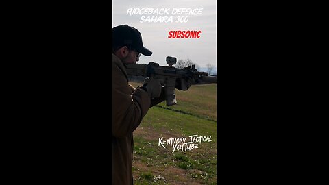 Ridgeback Defense Sahara 300 - Incredible 300 Blackout Performance